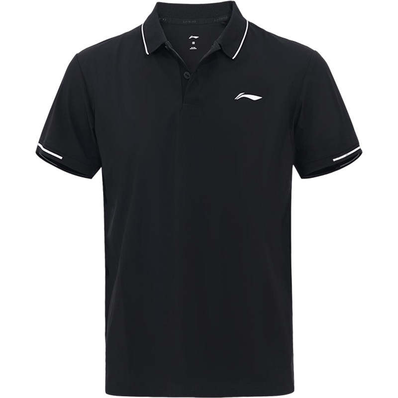 李宁正品2025新款男子柔软舒适透气休闲翻领短袖POLO衫APLU771-3,淘宝优惠券,粉丝福利购,淘宝优惠卷