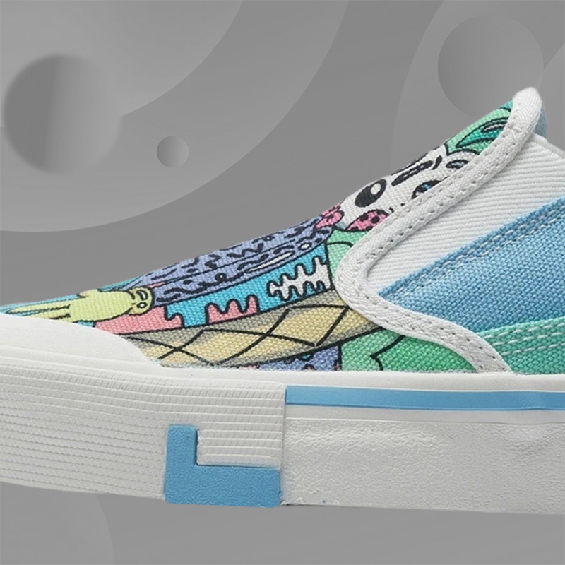 李宁新品LI-NING x Steven Harrington联名女子文化鞋AECR072 - 图0