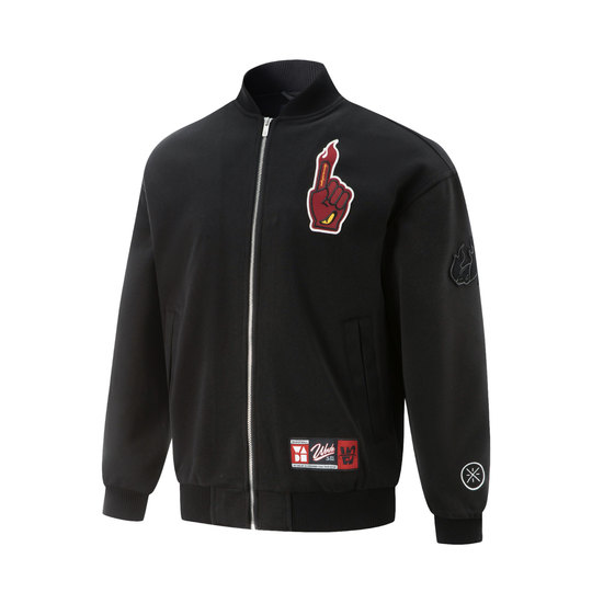 Li Ning настоящая мужская свободная теплая хлопковая куртка