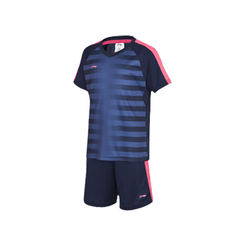 李宁足球比赛服男女童3-12岁上衣针织短袖T恤衫AAYM076,淘宝优惠券,粉丝福利购,淘宝优惠卷