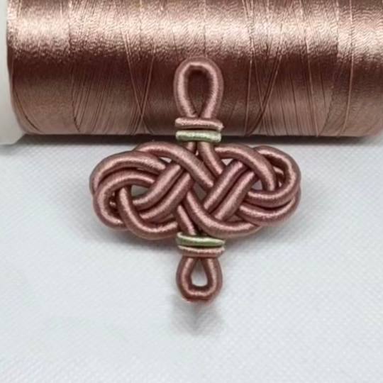 大号DIY配件祥云结 中国挂饰可做项链挂件搭配饰等纯手工编织