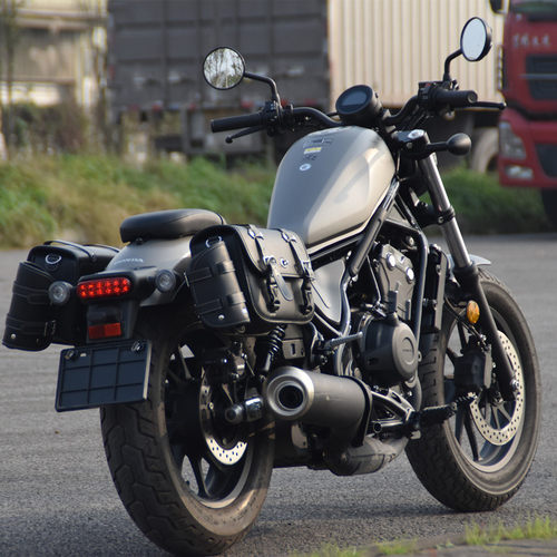 适用于本田REBEL叛逆者CM500保险杠CM300后扶手货架快拆边包挡泥 - 图2