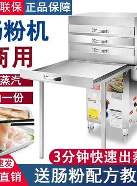商用肠粉机器蒸箱摆摊煤