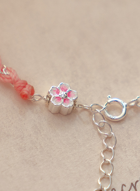 thisness许愿花园喵星球粉色手链