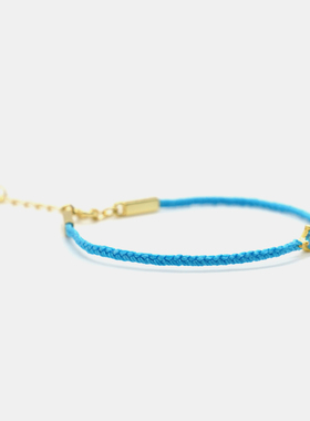 thisness幸运手链单色纯银镀金