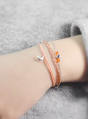 thisness许愿香槟编织糖果手链