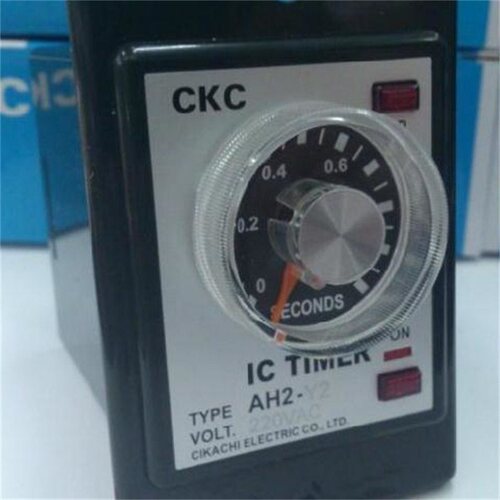 正品松菱CKC通电延迟24vdc110vac时间继电器380v220v可调AH2-y/y2 - 图3