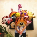 Маленький мультяшный воздушный шар для детского сада, надувная игрушка, подарок на день рождения