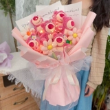 Sanrio, клубника, кукла, букет, подарок на день рождения