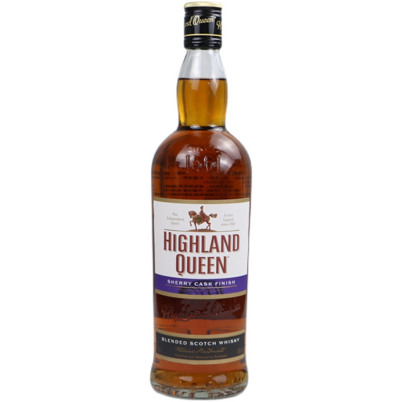 高地女王苏格兰雪莉桶调配威士忌HIGHLAND QUEEN 进口洋酒 700ml - 图3