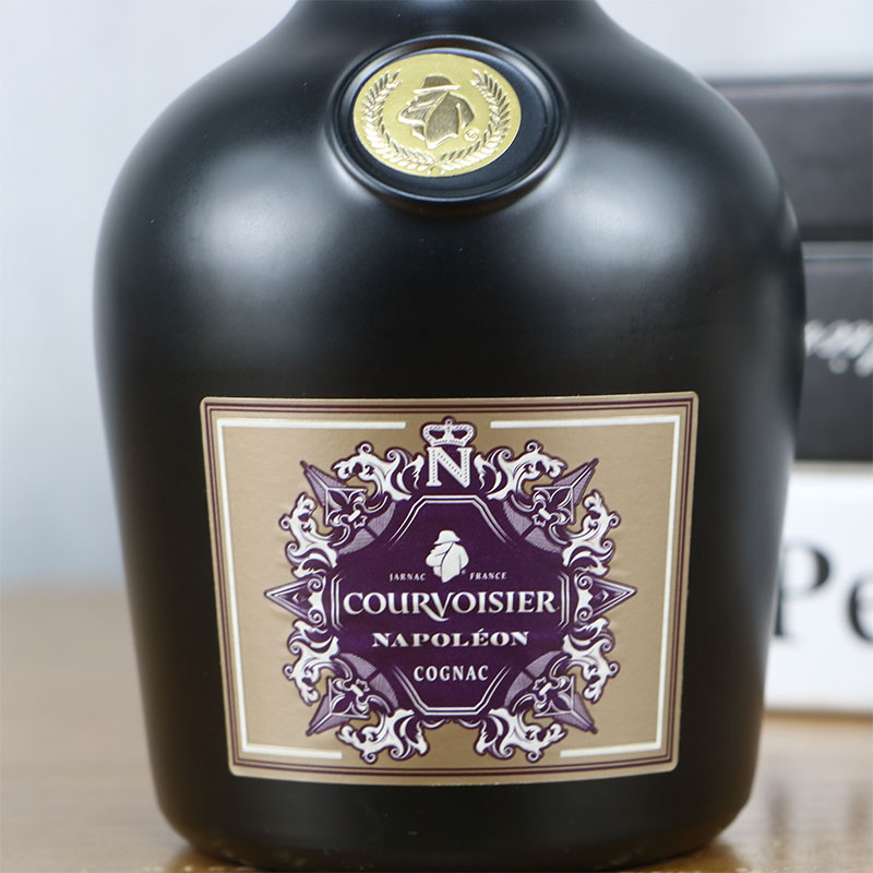 拿破仑挚选干邑白兰地 COURVOISIER 法国原瓶进口洋烈酒 700ml - 图0