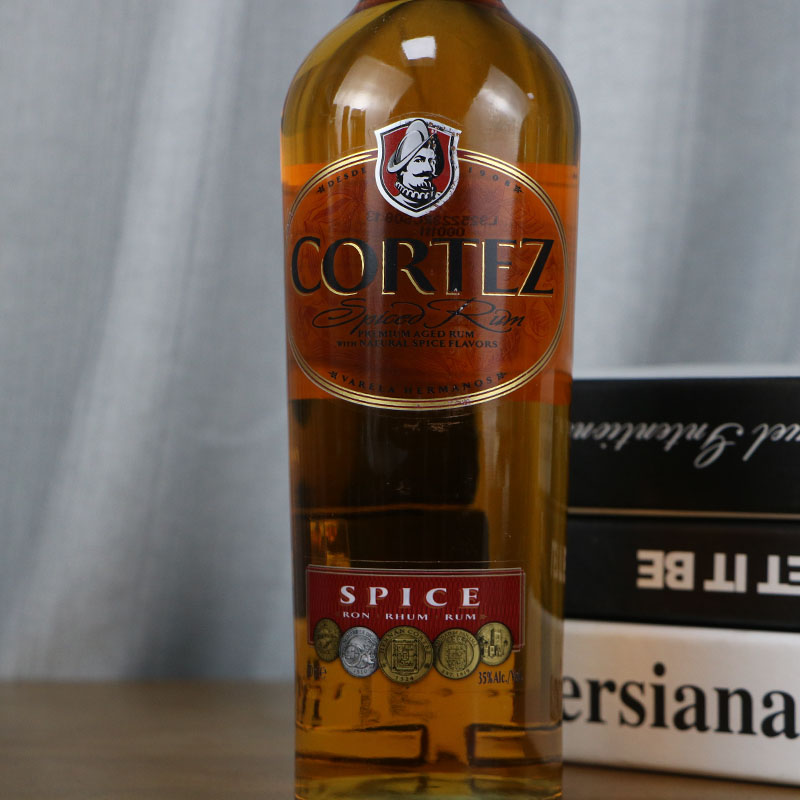 科特斯辛香朗姆酒 CORTEZ SPICE RUM 巴拿马进口洋酒鸡尾酒基酒 - 图0