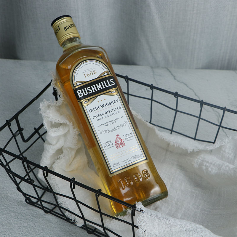 百世醇白标爱尔兰威士忌奥妙白布什Bushmills布什米尔进口洋酒-图1