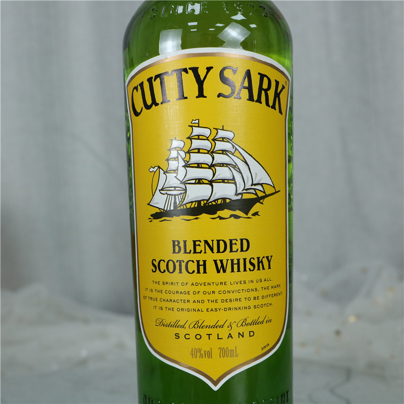 【绿皮书同款】顺风苏格兰威士忌700ml CUTTY SARK 英国进口洋酒 - 图2