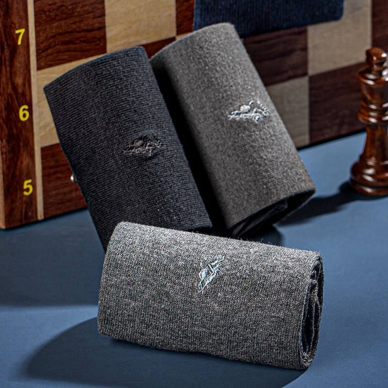 polo男士黑色夏季皮鞋黑袜子中筒袜 品伦内衣短袜/打底袜/丝袜/美腿袜