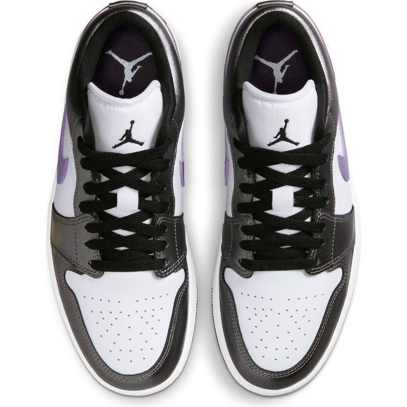 Air Jordan 1 Low AJ1 紫黑 女子 运动休闲舒适篮球鞋 HJ5910-105,淘宝优惠券,粉丝福利购,淘宝优惠卷