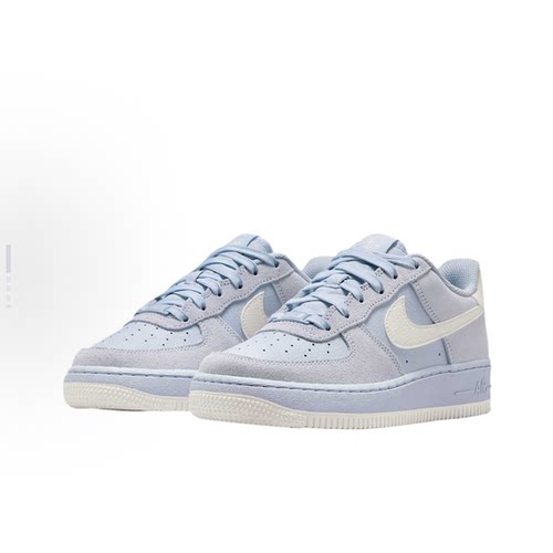 Nike Air Force 1 LV8 2 幻影帆白 GS大童 低帮板鞋HV4760-002 - 图3