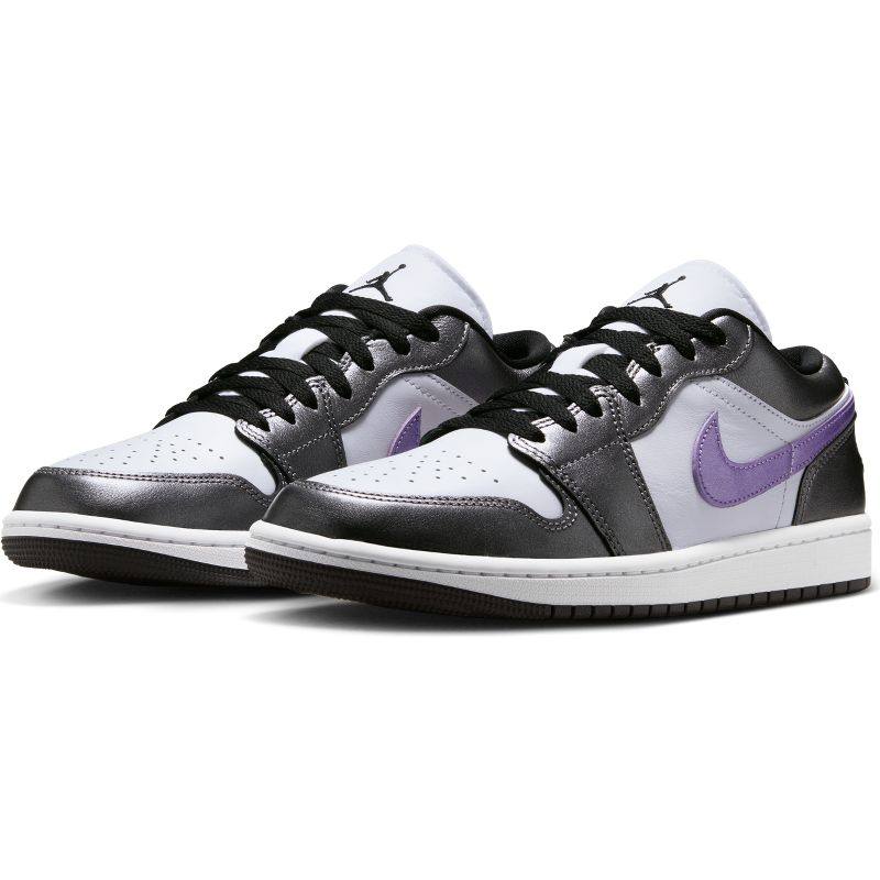 Air Jordan 1 Low AJ1 紫黑 女子 运动休闲舒适篮球鞋 HJ5910-105,淘宝优惠券,粉丝福利购,淘宝优惠卷