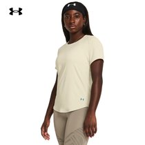 Anderma official UA spring summer RUSH womens training sports short sleeve T-shirt 1383638