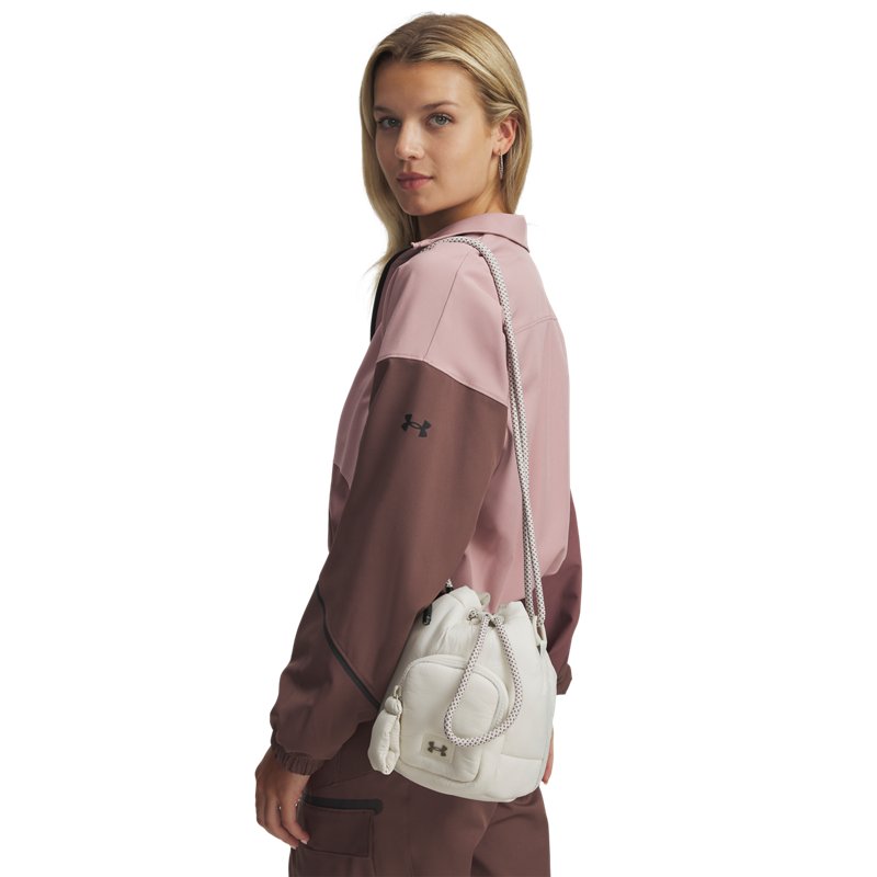 Under Armor official UA Studio women's imitation down sports casual bucket bag 6001576