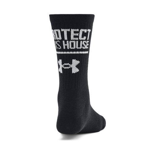 安德玛官方UA Essential女子运动休闲中筒袜-3双装1382942 - 图2