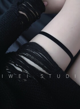 「基础好搭配」极简丝绒带choker！百搭跳舞表演可调节腿环腿饰品