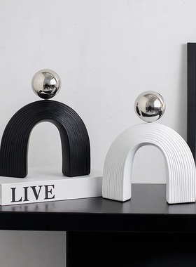 小众抽象艺术拱门造型装饰