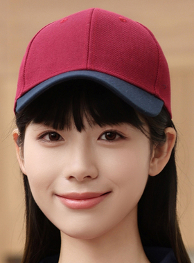 工作帽子棒球帽男女印字夏季