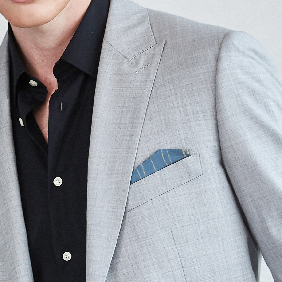 iwode意大利进口菲拉特面料灰西服 iwode服饰西服