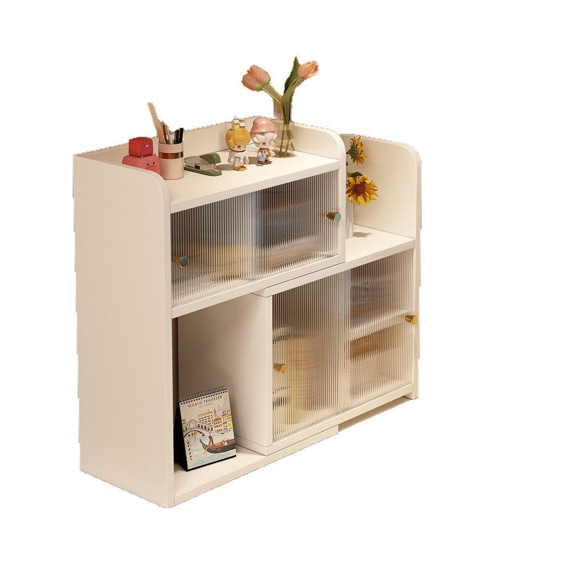 桌面收纳整理书桌工位置物架桌上书架台面储物柜化妆品收纳盒,淘宝优惠券,粉丝福利购,淘宝优惠卷