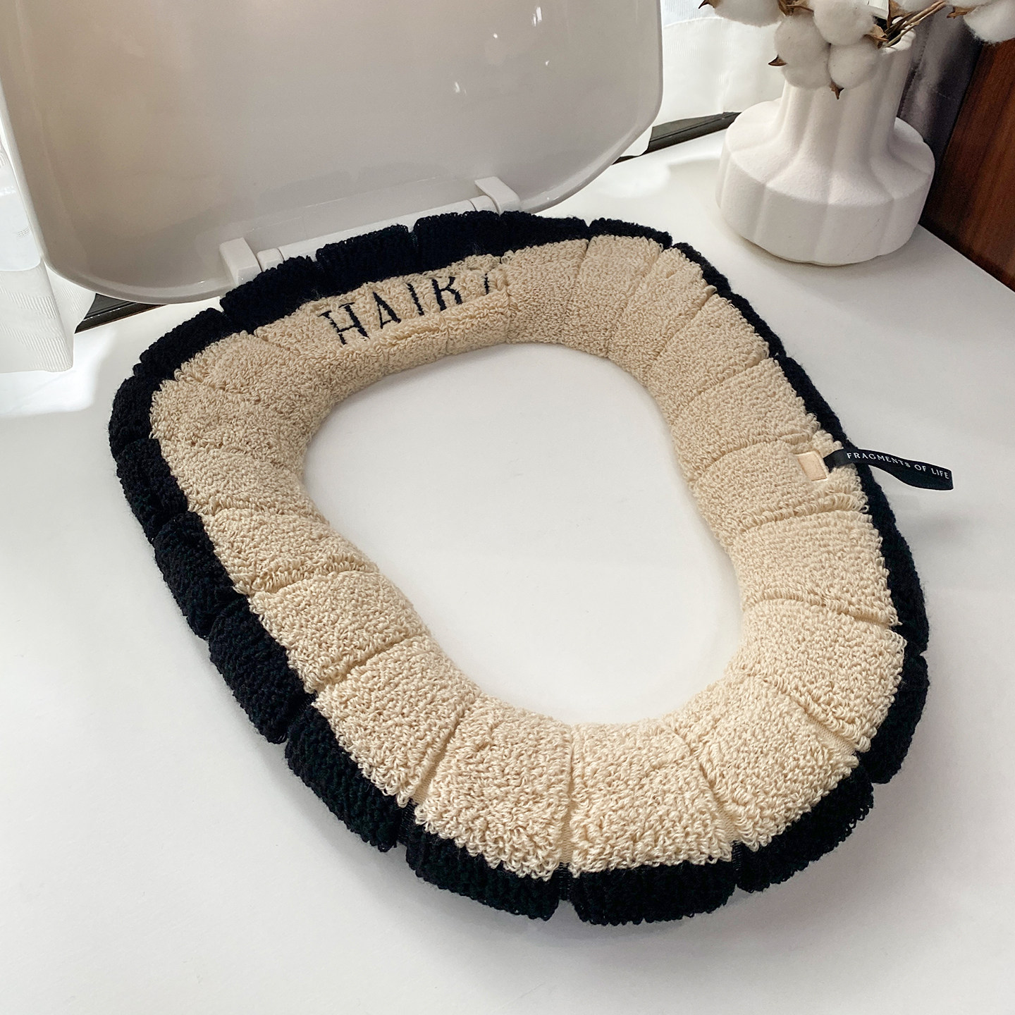 葫芦形冬加厚全包马桶垫O型通用马桶圈保暖座便套毛绒座便垫大号,淘宝优惠券,粉丝福利购,淘宝优惠卷