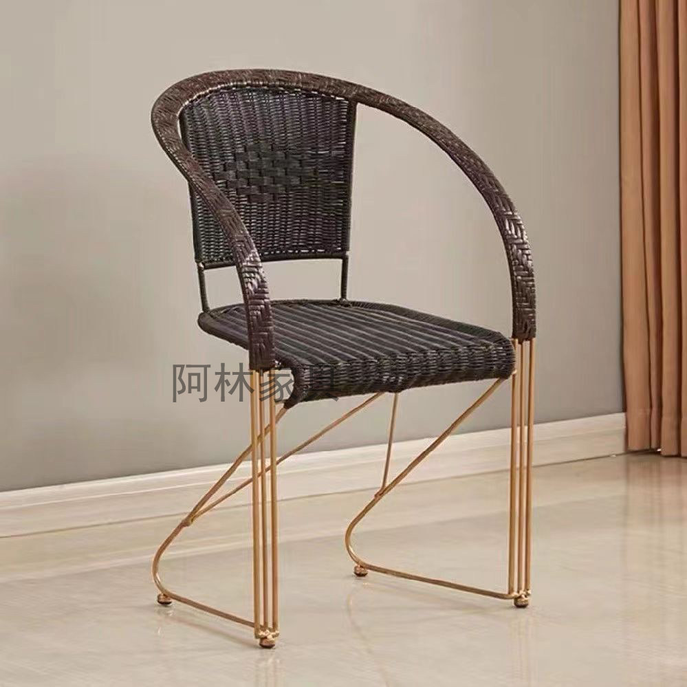 新款藤椅单人靠背椅子实心钢筋人体工学办公家用久坐不累舒服透气,淘宝优惠券,粉丝福利购,淘宝优惠卷