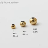 Глянцевое украшение-шарик из нержавеющей стали, бусины