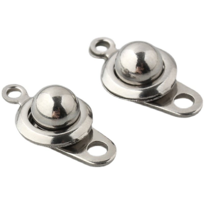 不褪色304钛钢不锈钢按扣水晶珍珠接头扣项链扣头手工diy饰品配件,淘宝优惠券,粉丝福利购,淘宝优惠卷