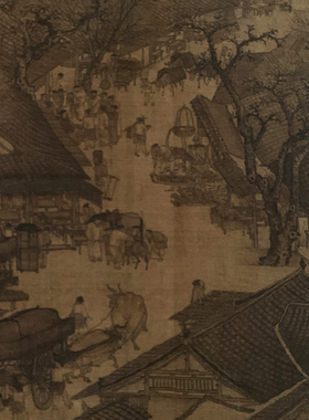 清明上河图全景图张择端版本高清微喷工艺复刻长卷画心画芯国画