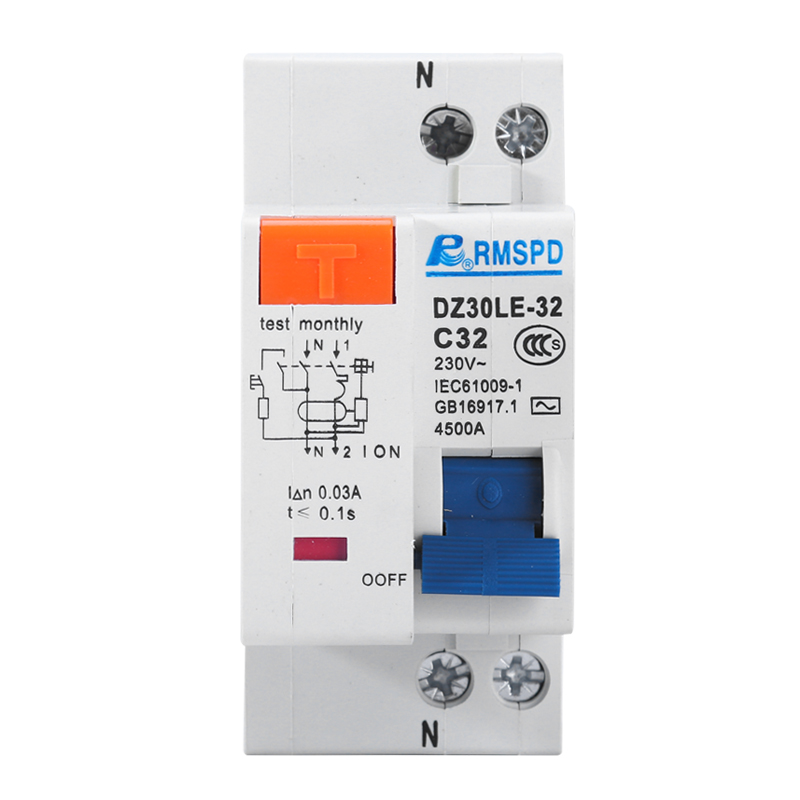 1P+N漏电保护器断路器DZ30L-32小型家用漏电开关空气开关 - 图3