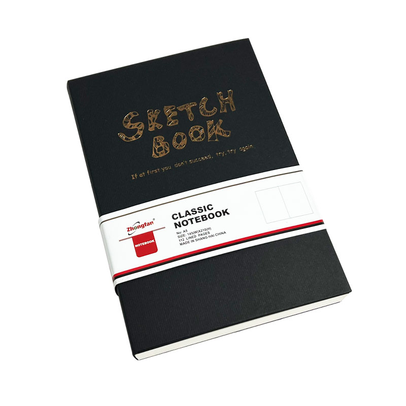 加厚速写本彩铅画画漫画素描本可平摊涂鸦绘画纸A4空白本摸鱼本A5 - 图3