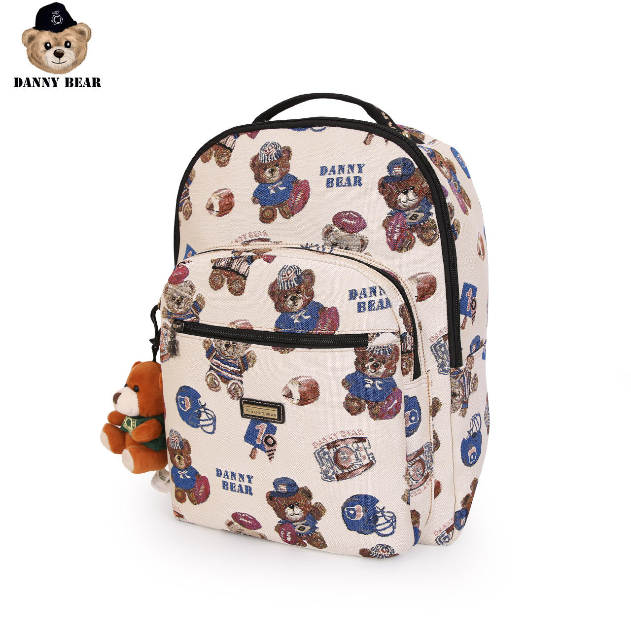 丹尼熊女大容量户外蓝精灵熊登山包 dannybear酷玛仕双肩背包