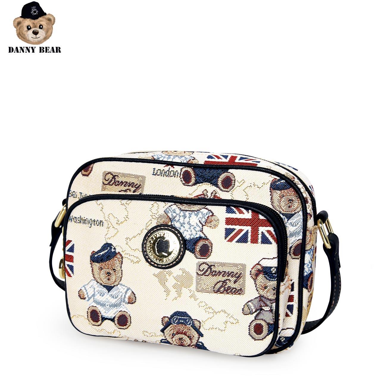 丹尼熊女2020新款商场同款斜挎包 dannybear酷玛仕女士包袋