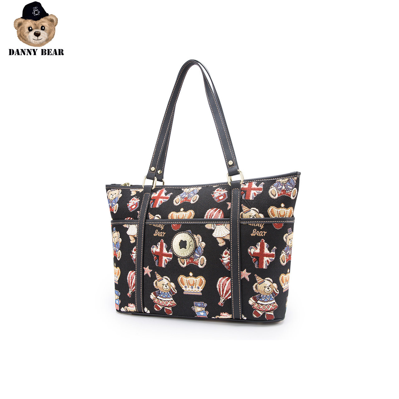 丹尼熊单肩包袋大容量购物休闲女包 dannybear酷玛仕女士包袋