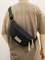Teen Skew Satchel Light minimalist Chest Bag Mens Riding Mens Backpack Trend Tooling Purse Strings 2023 new