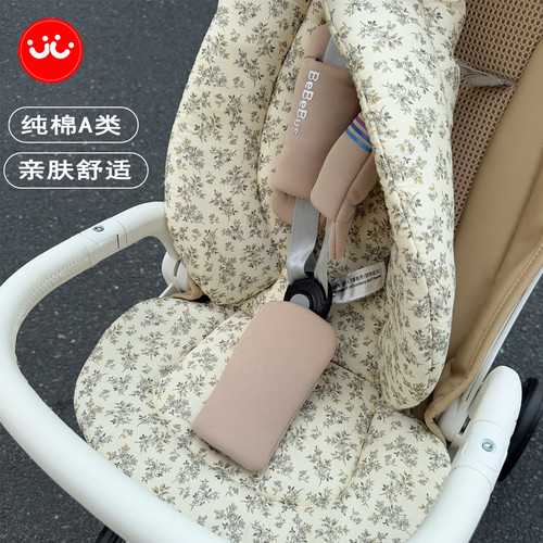 bebebus遛娃神器棉垫丸丫T6遛娃神器冬季垫子婴儿推车通用棉垫 - 图2
