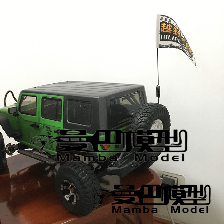 1/10仿真攀爬 越野旗子TRX-4 KM2 SCX10 D90 94180等通用装饰品 - 图2