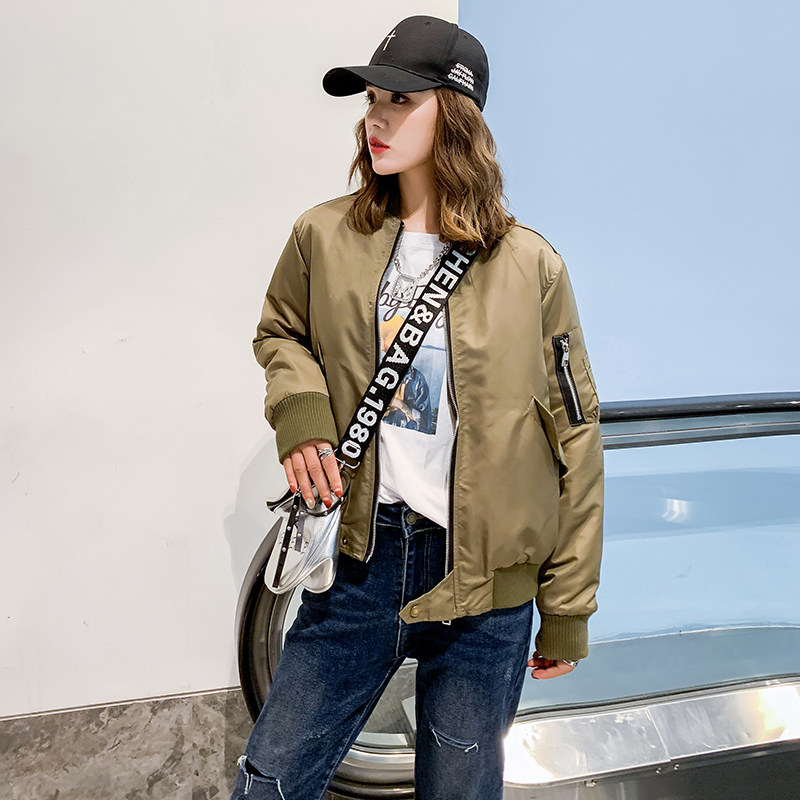 女士2020年新款短款ins潮百搭棉服 cherryyuki短外套