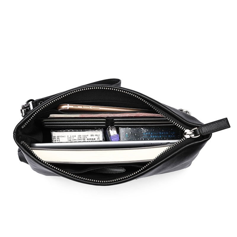 yuqixuan真皮男包商务休闲男士牛皮手拿信封包大容量手抓包钱包,淘宝优惠券,粉丝福利购,淘宝优惠卷