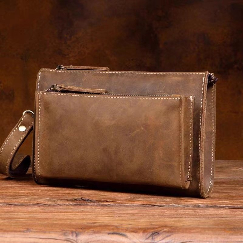 2026春季masiwei新款手抓包男款头层牛皮男士手包手拿包皮包男,淘宝优惠券,粉丝福利购,淘宝优惠卷