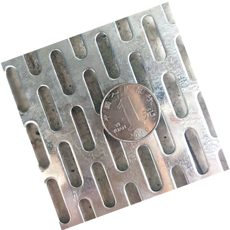 304 stainless steel long waist hole mesh punching plate galvanized round hole mesh square hole honeycomb hexagonal multi-hole hole mesh screen