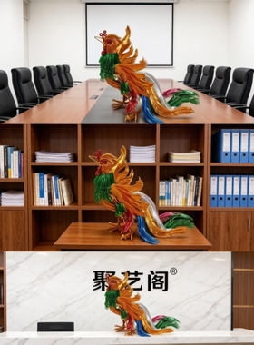 铝丝编制模型凤凰铝线手工艺儿童玩具家居装饰摆件