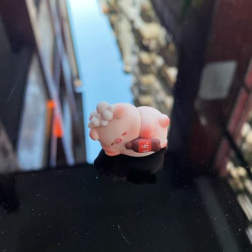 正版宝运猪猪你好运系列萌粒潮玩摆件手办礼物 - 图2