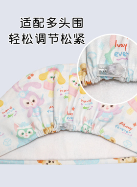 手术帽女厚款印花护士圆帽大头围全棉口腔医院外科麻醉医生工作帽